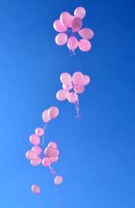 balony roz